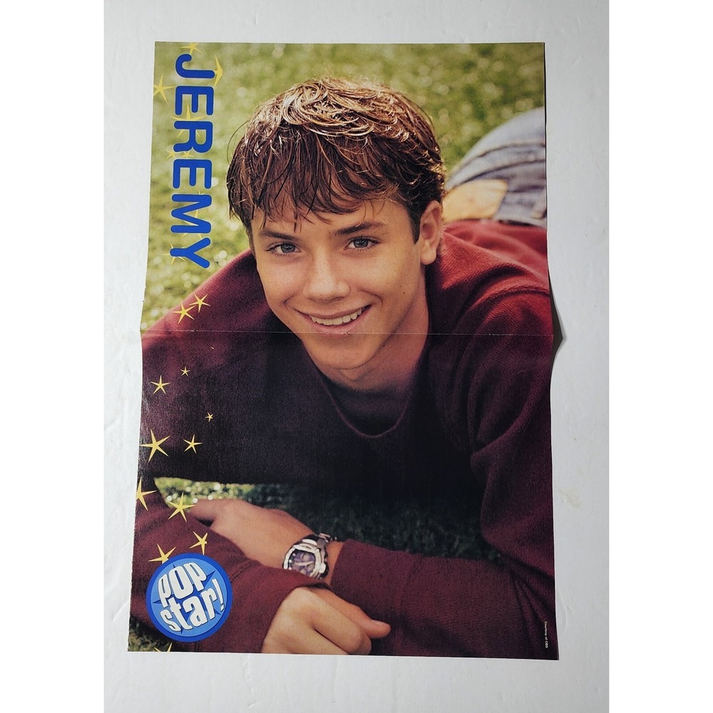 Jeremy Sumpter Simple Plan Popstar Magazine Centerfold Pinup Clipping 8x21